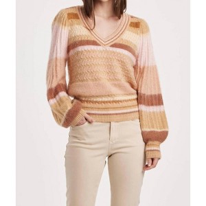 Women's Geneva Stripe Sweater - Another Love - 1 of 4