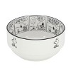 Peanuts Sunday Strips 2 Piece 6 Inch Round Fine Ceramic Bowl Set in White - 3 of 4