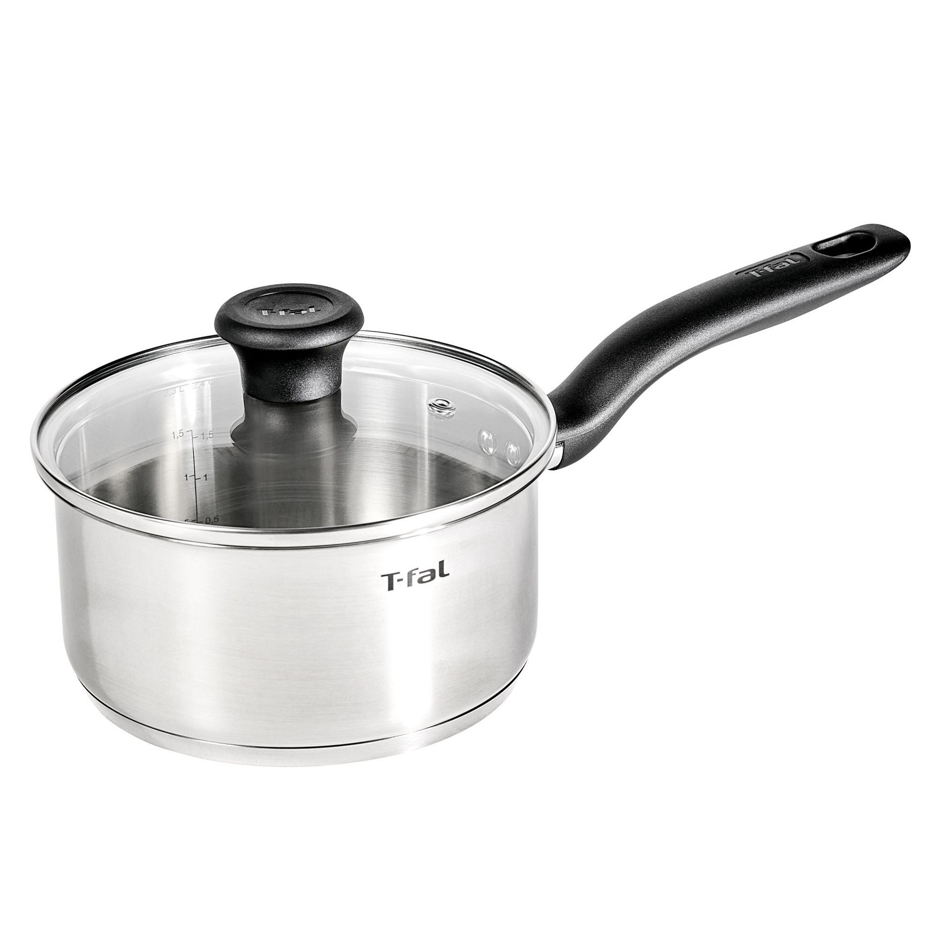 T-Fal Simply Cook 1.6qt Stainless Steel Sauce Pan with Lid