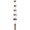 Woodstock Wind Chimes Signature Collection, Woodstock Temple Bells, Quintet, 32'' Copper Wind Bell TB5C - image 3 of 4
