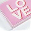 April Lane Art Love Pink Acrylic Tray - Deny Designs - 3 of 4