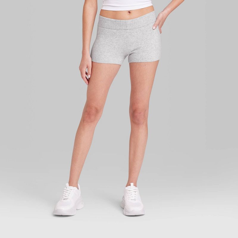 Women's Sweater Shorts - Wild Fable™, 3 of 5