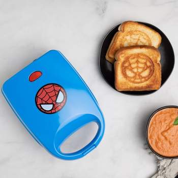 Uncanny Brands Marvel Spiderman Single Sandwich Maker