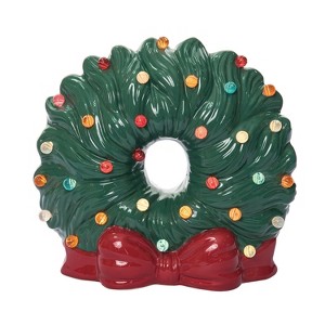 Transpac 10.5 in. Holiday Wreath - 1 of 4
