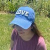 David & Young Women's Chenille Love Lettered Baseball Cap Hat - 4 of 4