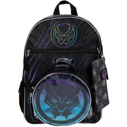 Marvel Comics Black Panther 5-Piece Backpack Set
