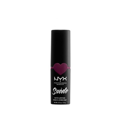 NYX Professional Makeup Suede Matte Lipstick - Vegan Formula -  Girl, Bye - .12oz