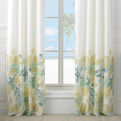 Greenland Home Fashions 2004AWP Grand Bahama Window Panel Pair