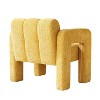 Vatros Wide Boucle Upholstered Accent Chair - 4 of 4