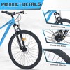 Okak 29IN Single Speed Mountain Bike, Adult Bike with Steel Frame and Front Suspension, Mens Bike for Commuting, Travel, Mountain - 2 of 4