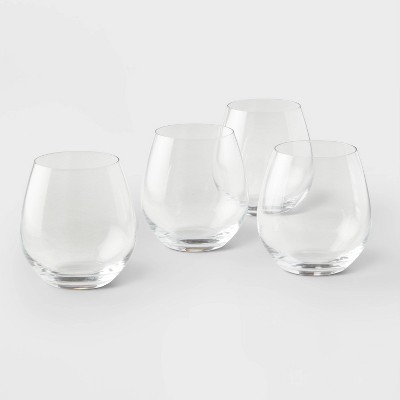 10.7oz 4pk Stemless Cocktail Glasses - Threshold™