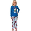 Seven Times Six Peanuts Snoopy Merry & Bright Christmas Matching Family Pajama Set - 3 of 4