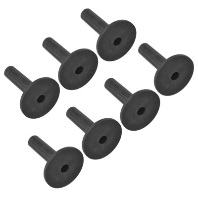 Unique Bargains Hitting Mat Rubber Golf Tee 7 Pcs