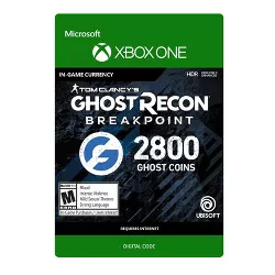 Tom Clancy's Ghost Recon Breakpoint: 2800 Ghost Coins - Xbox One (Digital)