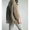 Women's Fringe Hoodie Cardigan - TEMPO PARIS - 3 of 3
