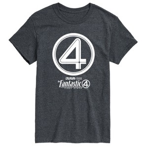 Men's - Marvel - Fantastic Four Circle Logo Short Sleeve Graphic T-Shirt - 1 of 4