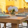 PURPLE LEAF Dining Set Patio Metal Table and Wicker Rattan Chairs for Outside Porch Garden Kitchen Modern Outdoor Furniture Sets - 2 of 4