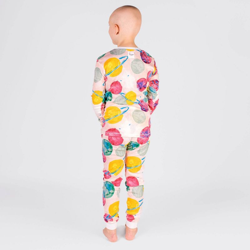 Burt's Bees Baby® Kids' 2pc Organic Cotton Snug Fit Pajama Set, 5 of 6