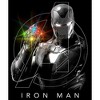 Men's Marvel Avengers: Endgame Glowing Stones Logo Overlay Portrait T-Shirt - 2 of 4