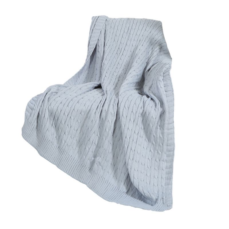 Legacy Decor Knit Design Soft Lightweight Throw Blanket, 1 of 3