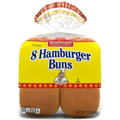 Stroehmann Hamburger Buns - 12oz