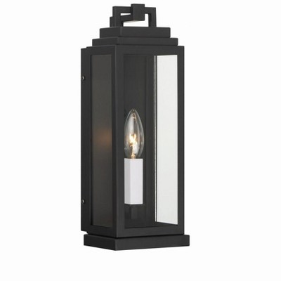 Crystorama Lighting Aspen 1 - Light Sconce in  Matte Black