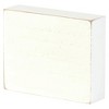 Dicksons I Said A Prayer For You Today, Purple/White 4 x 3 Inch MDF Wood Tabletop Block Sign Plaque - 3 of 3