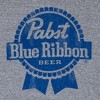 Mens Pabst Blue Ribbon PBR Blue Logo T-Shirt - 2 of 3