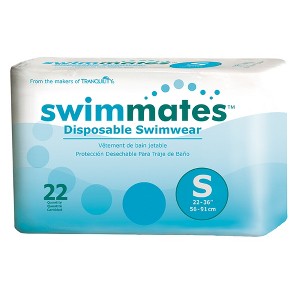 Swimmates Adult Disposable Swim Diaper - 1 of 4