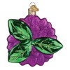 Old World Christmas Blown Glass Ornament for Christmas Tree, Dahlia - 2 of 4