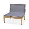 Amazonia MauiMood Outdoor Patio Accent Chair, Armless Chair with Cushions - 4 of 4