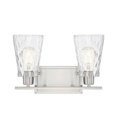 Savoy House Vaughan 2 - Light Vanity in  Satin Nickel