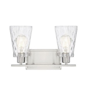 Savoy House Vaughan 2 - Light Vanity in  Satin Nickel - 1 of 4