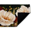 Stupell Industries Vintage Midnight Garden Blooms Printed Outdoor Door Mat, design by Nicole Tamarin, 18"x30" - 2 of 4