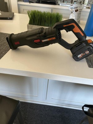 Worx Nitro Power Share 20-Volt Brushless Cordless Reciprocating Saw (Tool Only)