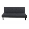 DOMETOUR Linen Sofabed Convertible Sleeper Sofa For Living Room - 2 of 4