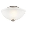 Livex Lighting Somerset 2 - Light Flush Mount in  Brushed Nickel - 2 of 4