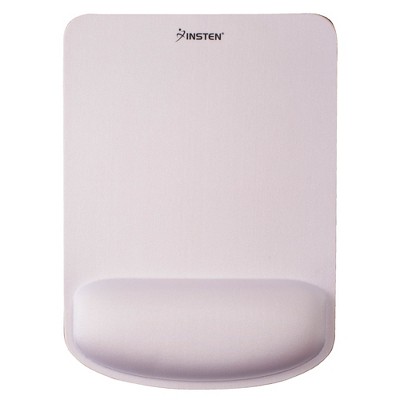 Insten Mouse Pad with Wrist Support Rest, Ergonomic Support, Pain Relief Memory Foam, Non-Slip Rubber Base, Rectangle, 9.8 x 7.1 inches