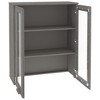 vidaXL Top for Highboard HAMAR Light Gray 33.5"x13.8"x39.4" Solid Wood Pine - 4 of 4
