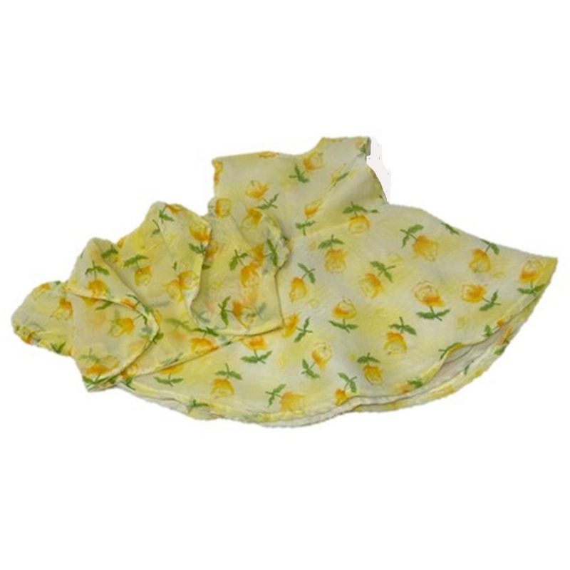 Doll Clothes Superstore Yellow Chiffon Doll Dress and Jacket, 1 of 6