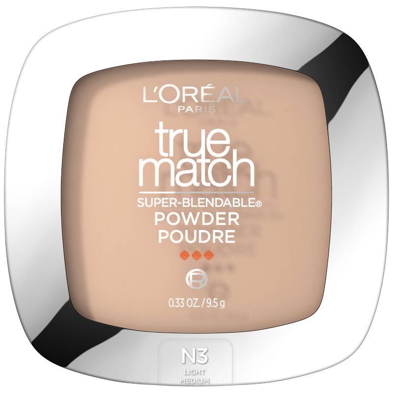 L'Oreal Paris True Match Makeup Super Blendable Oil-Free Pressed Powder - 0.33oz, 1 of 10