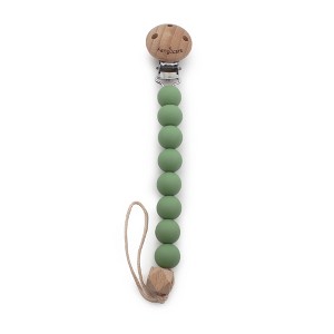 Kanga Care Silicone & Wood Paci Clip - 1 of 4