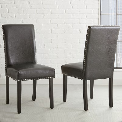 Set of 2 Verano Side Chair Black - Steve Silver