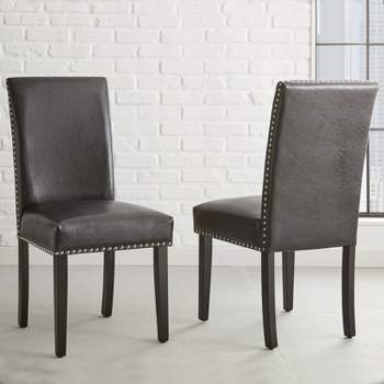 Set of 2 Verano Side Chair Black - Steve Silver Co.