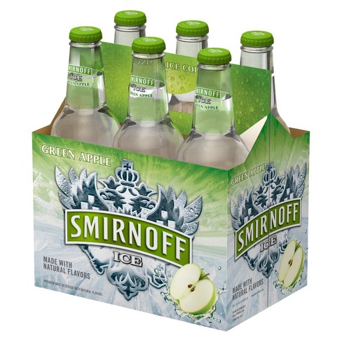 Smirnoff® Green Apple - 6pk / 12oz Bottles : Target