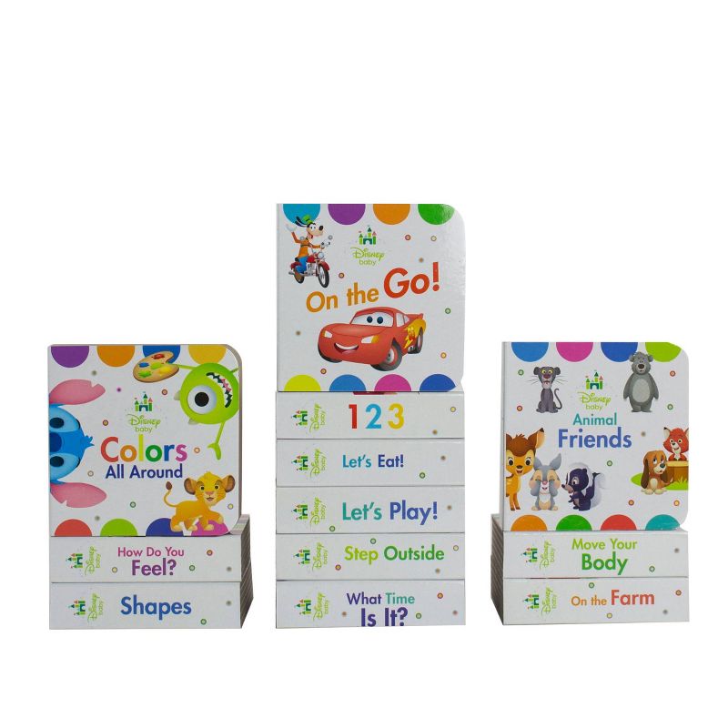 Disney Baby - My First Library 12 Board Book Block Set - by Phoenix, 3 of 19
