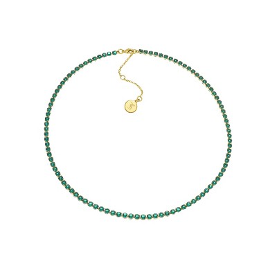 Autumn Tennis Necklace by Tomorrow Studio