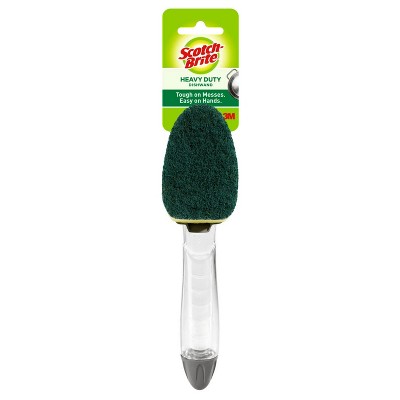 Scotch-Brite (2 Dishwands and 6 Refill Replacement Heads) Heavy Duty Dish  Wand Sponge For Kitchen Sink Cleaning Brush