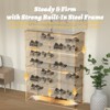 Foldable and Stackable Shoe Rack, Free Combination, Space-saving Storage and Organization, Suitable for Bedroom, Home - 2 of 4