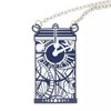 BBC Doctor Who Gallifreyan Clock Tardis Necklace - 3 of 4